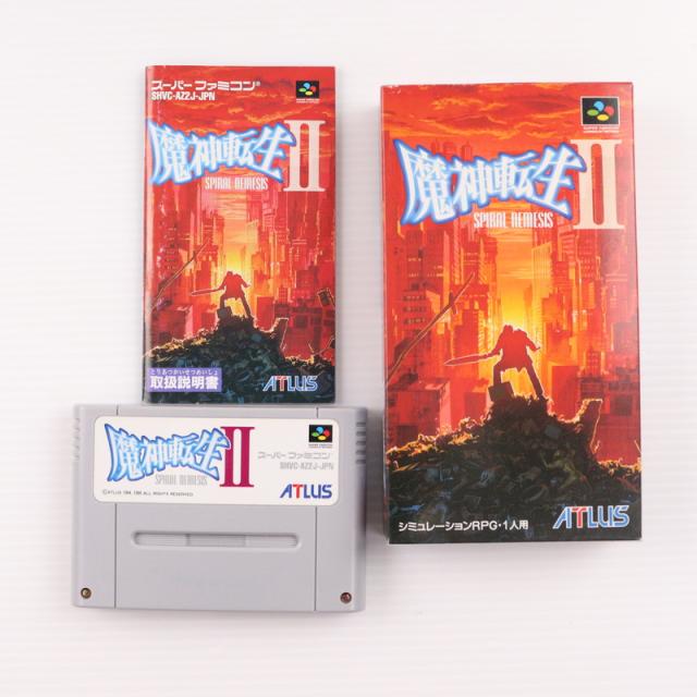 スーパーファミコン用ソフト 魔神転生Ⅱ 中古即納】[SFC] 魔神転生II