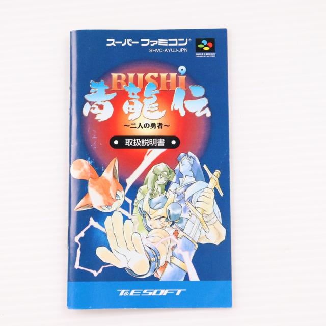 BUSHI青龍伝　二人の勇者　　　　　　　　　　　SFC　T＆Esoft BUSHI青龍伝 二人の勇者 SFC T＆Esoft Amazon.co.jp: SFBUSHI 青龍伝～二
