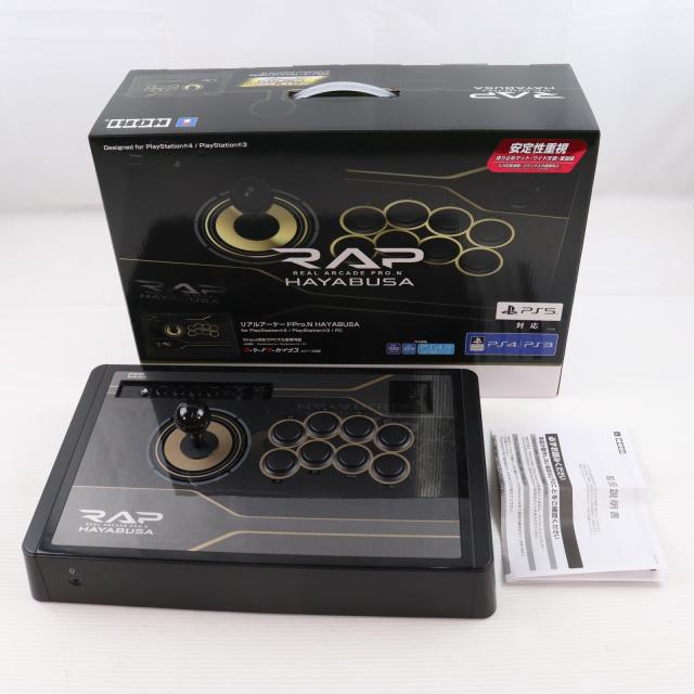 【中古即納】[ACC][PS4] リアルアーケードPro.N HAYABUSA(リアルアーケードプロNハヤブサ) for PlayStation4/PlayStation3/PC HORI(PS4-092)(20170701)