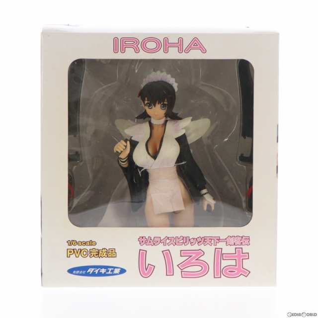 【中古即納】[FIG]いろは(黒Ver.) サムライスピリッツ 天下一剣客伝 1/6 完成品 フィギュア ダイキ工業(20060819)｜au PAY  マーケット