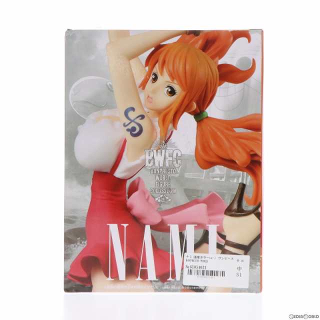 中古即納】[FIG]ナミ(通常カラーver.) ワンピース BANPRESTO WORLD 