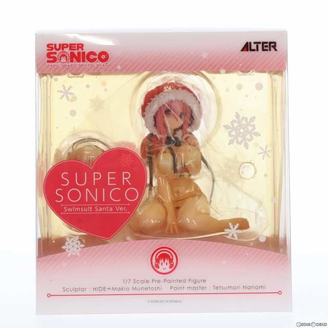 【中古即納】[FIG]すーぱーそに子 水着サンタVer. NITRO SUPER SONIC 1/7 完成品 フィギュア  アルター(20140911)｜au PAY マーケット