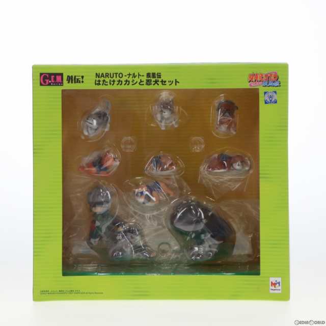 中古】[FIG]G.E.M.シリーズ はたけカカシ NARUTO-ナルト- 疾風伝 1/8