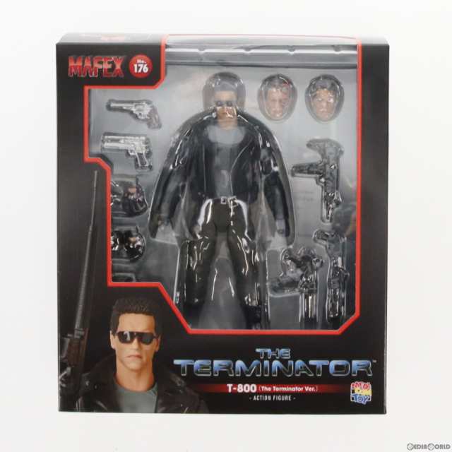 【中古即納】[FIG]マフェックス No.176 MAFEX T-800(The Terminator Ver.) ターミネーター 完成品  可動フィギュア メディコム・トイ(2022