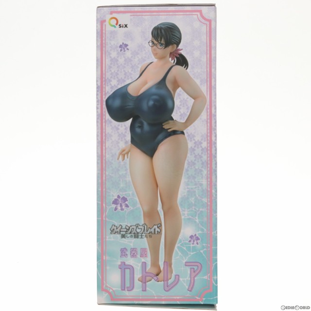 【中古即納】[FIG]武器屋カトレア 紺水着ver. クイーンズブレイド 美しき闘士たち 1/7 完成品 フィギュア  Q-six(キューシックス)(2020071｜au PAY マーケット