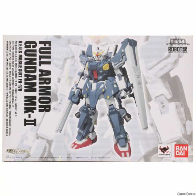 【中古即納】[FIG]魂ウェブ商店限定 ROBOT魂(SIDE MS) フルアーマーガンダムMk-II 機動戦士ガンダム Z-MSV 完成品  可動フィギュア バンダ｜au PAY マーケット