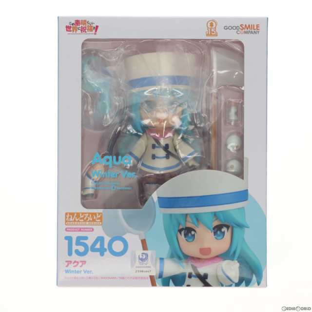 中古即納】[FIG]GOODSMILE ONLINE SHOP限定 ねんどろいど 1540 アクア