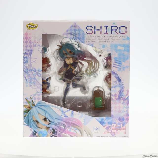 中古即納】[FIG](再々販)白(しろ) ノーゲーム・ノーライフ 1/7 完成品