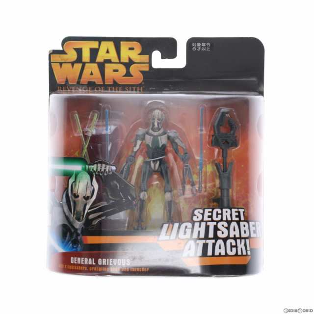 中古即納】[FIG]グリーバス将軍 ライトセーバーアタック STAR WARS