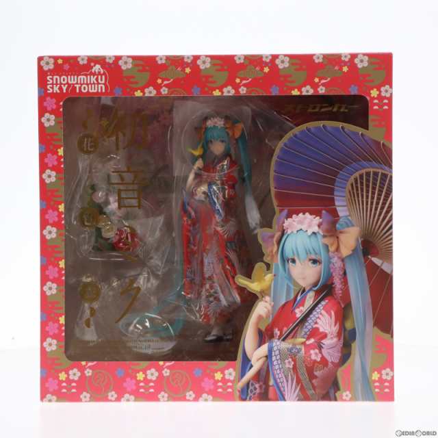 中古即納】[FIG]初音ミク 〜花色衣〜 VOCALOID(ボーカロイド) 1/8 完成 