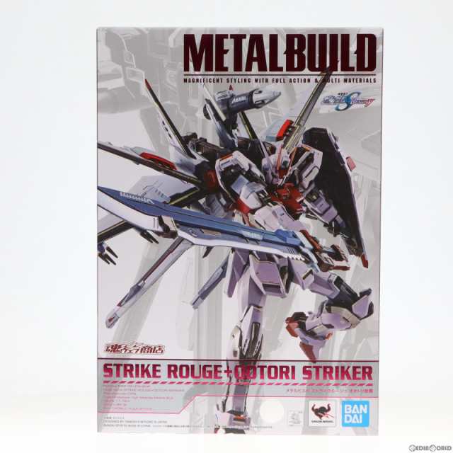 【中古即納】[FIG]魂ウェブ商店限定 METAL BUILD ストライクルージュ オオトリ装備 機動戦士ガンダムSEED(シード) 完成品  可動フィギュア｜au PAY マーケット