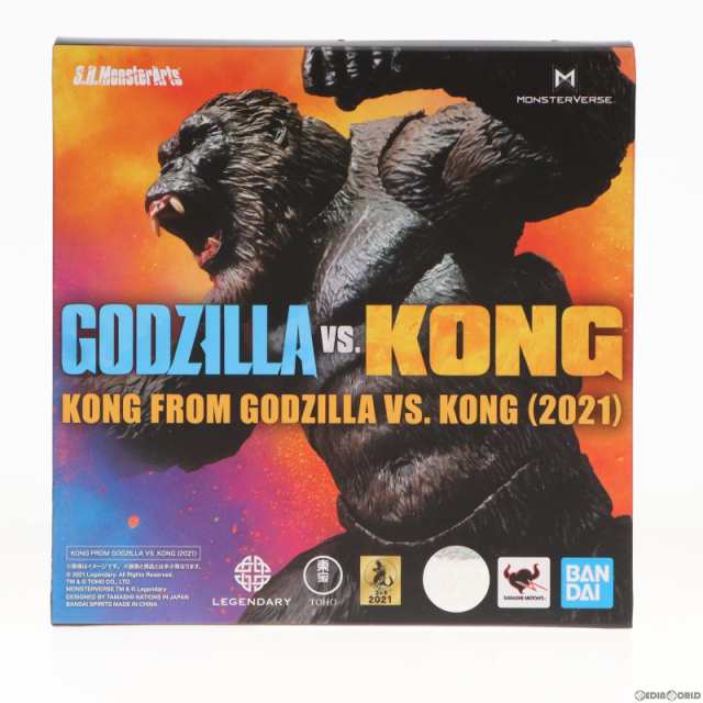 【中古即納】[FIG]S.H.MonsterArts(モンスターアーツ) KONG from Movie GODZILLA VS.  KONG(ゴジラvsコング)(2021) 完成品 可動フィギュア｜au PAY マーケット