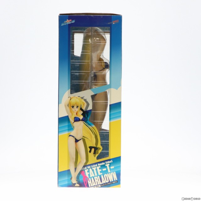 【中古即納】[FIG]フェイト・T・ハラオウン 水着Ver. 魔法少女リリカルなのはStrikerS(ストライカーズ) 1/4 完成品 フィギュア  グッドス｜au PAY マーケット