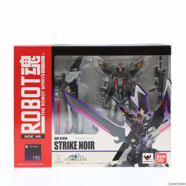 ROBOT魂(SIDE MS) ストライクノワール 機動戦士ガンダムSEED(シード) C.E.73 STARGAZER(スターゲイザー) 完成品 可動フィギュア バンダイ