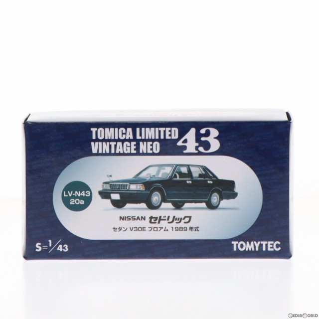 トミカリミテッドヴィンテージ 43 LV-N43-20a セドリックセダン V30E ブロアム(紺) 1/43 完成品 ミニカー TOMYTEC(トミーテック)