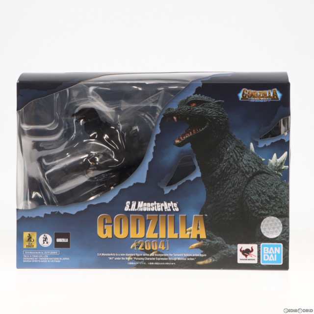 中古即納】[FIG]S.H.MonsterArts(モンスターアーツ) ゴジラ(2004