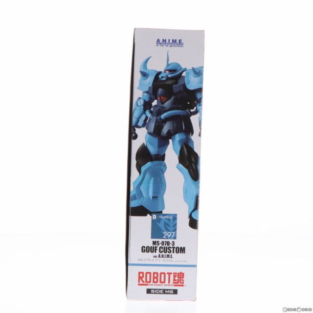 【中古即納】[FIG]ROBOT魂(SIDE MS) MS-07B-3 グフ・カスタム ver. A.N.I.M.E. 機動戦士ガンダム  第08MS小隊 完成品 可動フィギュア バン｜au PAY マーケット