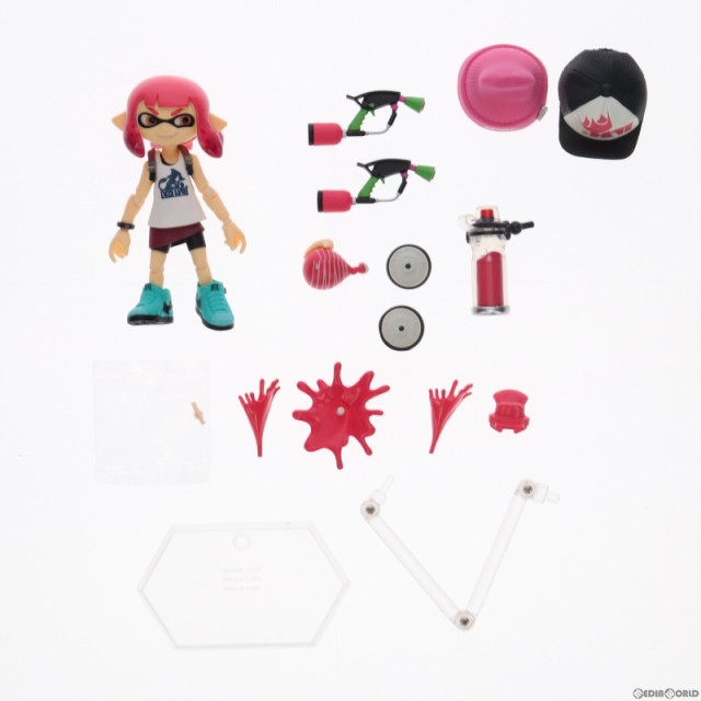 【中古即納】[FIG]figma(フィグマ) 400-DX Splatoon(スプラトゥーン) ガール DXエディション  Splatoon/Splatoon2 完成品 可動フィギュア ｜au PAY マーケット