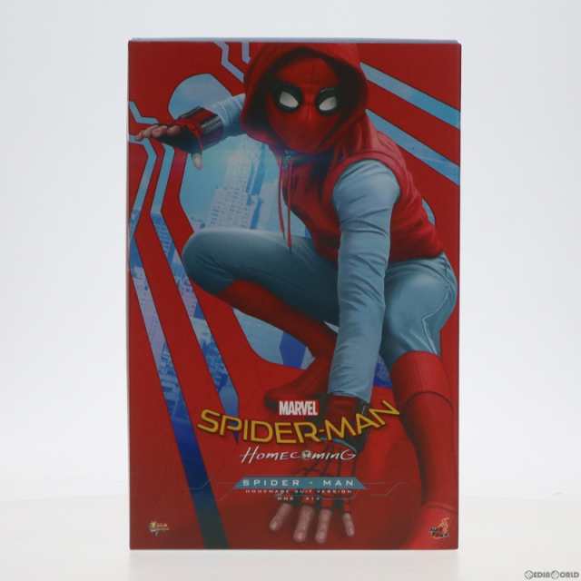 中古即納】[FIG]ムービー・マスターピース スパイダーマン(ホームメイド・スーツ版) スパイダーマン:ホームカミング 1/6 完成品 可動フ  アニメ・コミック