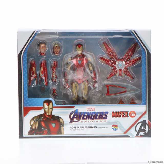 【中古即納】[FIG]マフェックス No.136 MAFEX IRON MAN MARK85(Endgame Ver.)(アイアンマン マーク85  エンドゲームVer.) アベンジャーズ/｜au PAY マーケット