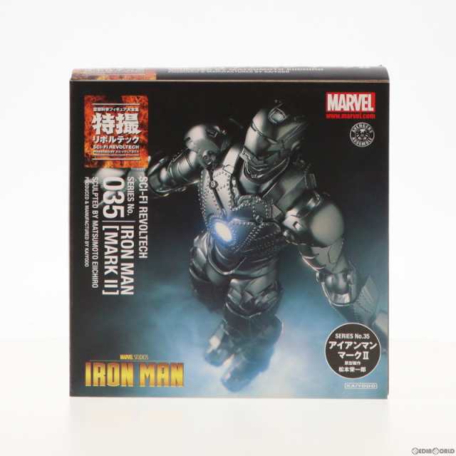 【中古即納】[FIG]特撮リボルテック No.035 アイアンマン マーク2 完成品 可動フィギュア 海洋堂(20120201)｜au PAY  マーケット