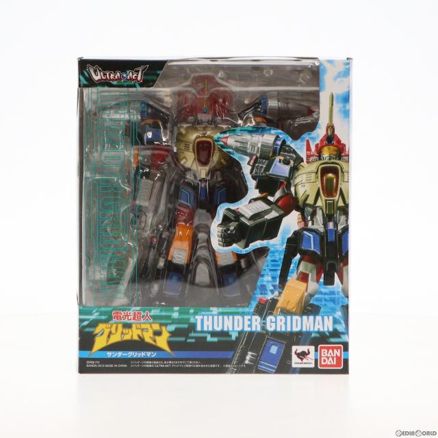 【中古即納】[FIG] ULTRA-ACT(ウルトラアクト) サンダーグリッドマン 電光超人グリッドマン 完成品 可動フィギュア バンダイ(20130131)の通販は 4,741円