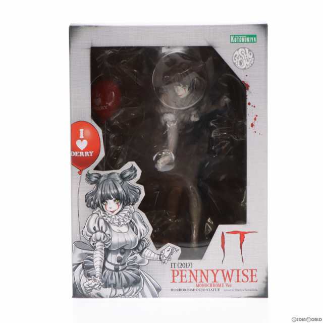 中古即納】[FIG]HORROR美少女 ペニーワイズ(2017)モノクロームVer. IT