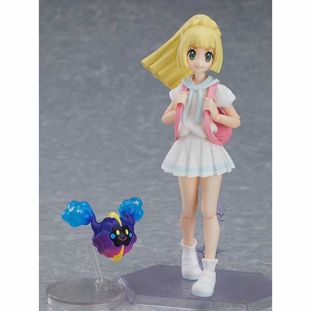 【中古即納】[FIG]GOODSMILE ONLINE SHOP限定特典付属 figma(フィグマ) 392 がんばリーリエ ポケットモンスター サン・ムーン 完成品 可