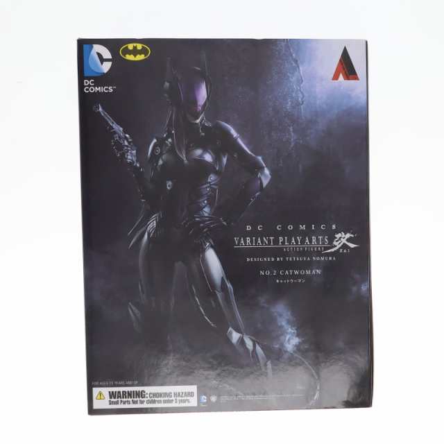 【中古即納】[FIG]DC Comics VARIANT PLAY ARTS改(ヴァリアントプレイアーツ改) DESIGNED BY TETSUYA NOMURA キャットウーマン DCコミッの通販は