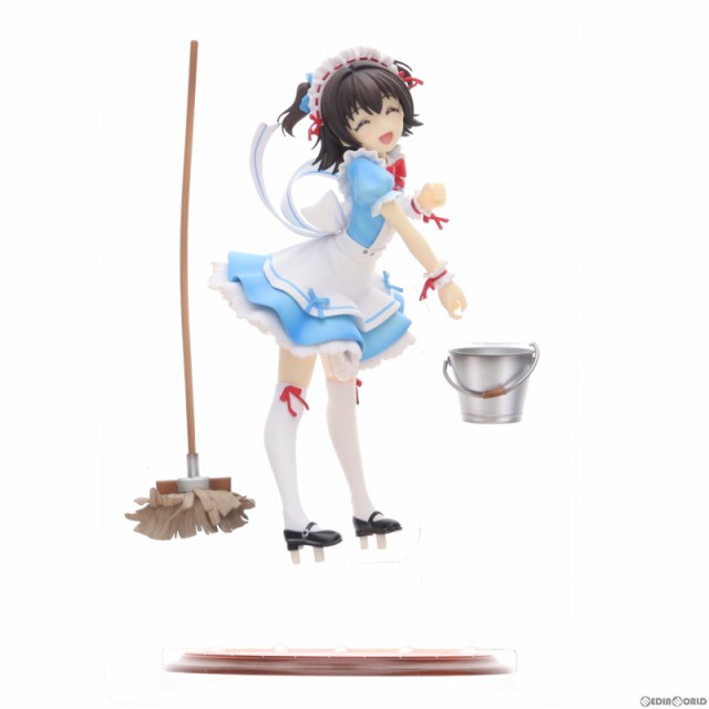 【中古即納】[FIG]PLUM直販限定特典付属 赤城みりあ[おりこうメイドさん] アイドルマスター シンデレラガールズ 1/7 完成品 フィギュア(P