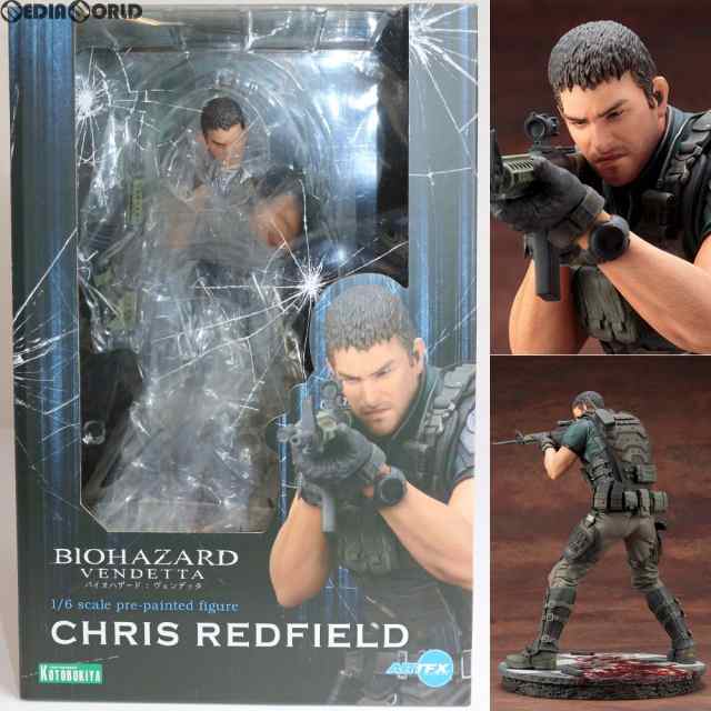 【中古即納】[FIG]ARTFX クリス・レッドフィールド BIOHAZARD: VENDETTA(バイオハザード:ヴェンデッタ) 1/6 完成品 フィギュア(SV223) コ