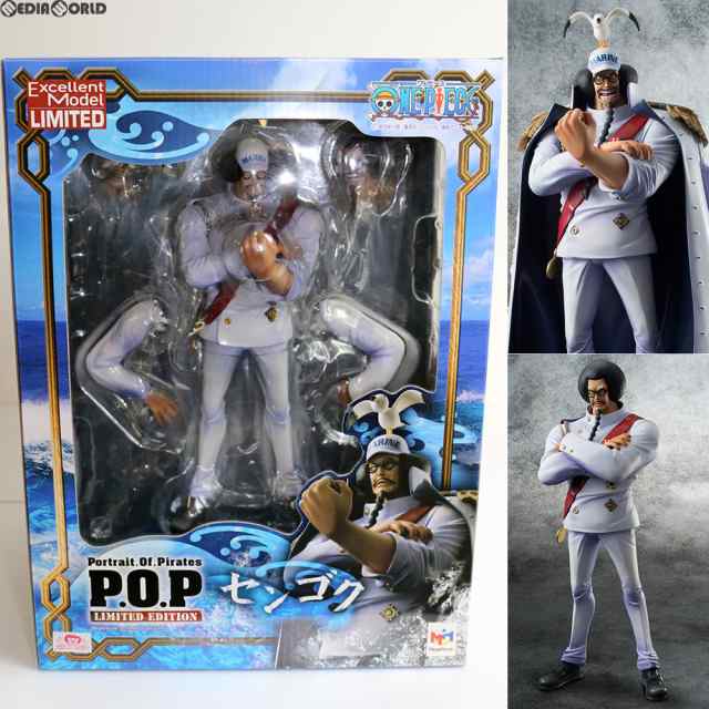 【中古即納】[FIG]オンラインショップ限定 Portrait.Of.Pirates P.O.P LIMITED EDITION センゴク ONE PIECE(ワンピース) 1/8 完成品 フィ