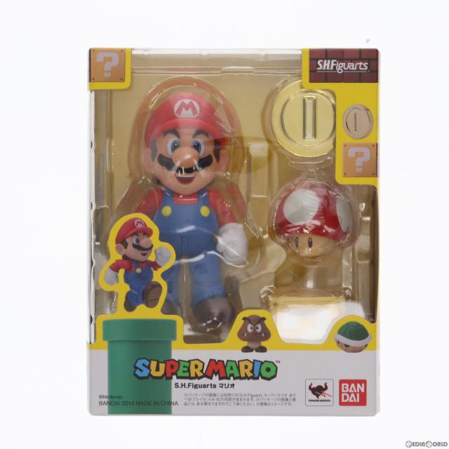 【中古即納】[FIG] (再販) S.H.Figuarts(フィギュアーツ) マリオ スーパーマリオシリーズ 完成品 可動フィギュア バンダイ(20161112)の通販は