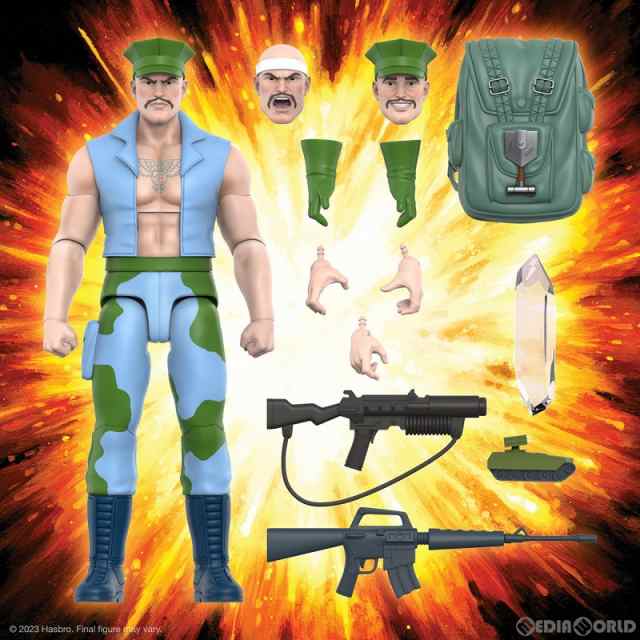 【中古即納】[FIG]ガンホー G.I. JOE(G.I.ジョー) アルティメイト 7インチ アクションフィギュア スーパー7(20240430)