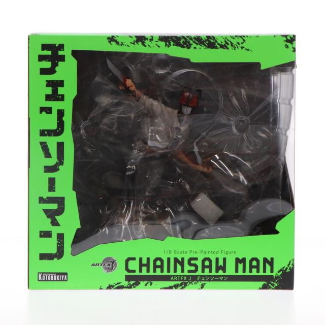 【中古即納】[FIG] コトブキヤショップ限定特典付属 ARTFX J チェンソーマン 1/8 完成品 フィギュア(PV019) コトブキヤ(20230625)の通販は