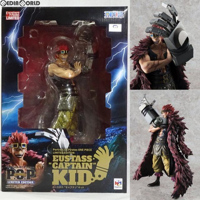【中古即納】[FIG] Portrait.Of.Pirates P.O.P LIMITED EDITION ユースタス・キャプテンキッド ONE PIECE(ワンピース) 1/8 完成品 フィギュア 一部オンラインショップ限定 メガハウス(20150720)の通販は