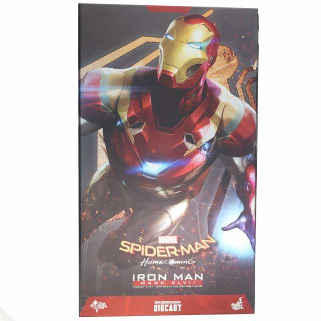 中古即納】[FIG](再販)ムービー・マスターピース DIECAST アイアンマン・マーク47 スパイダーマン:ホームカミング 1/