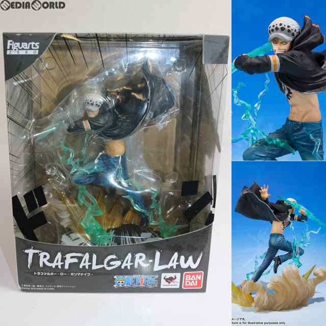 【中古即納】[FIG]フィギュアーツZERO トラファルガー・ロー -ガンマナイフ- ONE PIECE(ワンピース) 完成品 フィギュア バンダイ(2018032