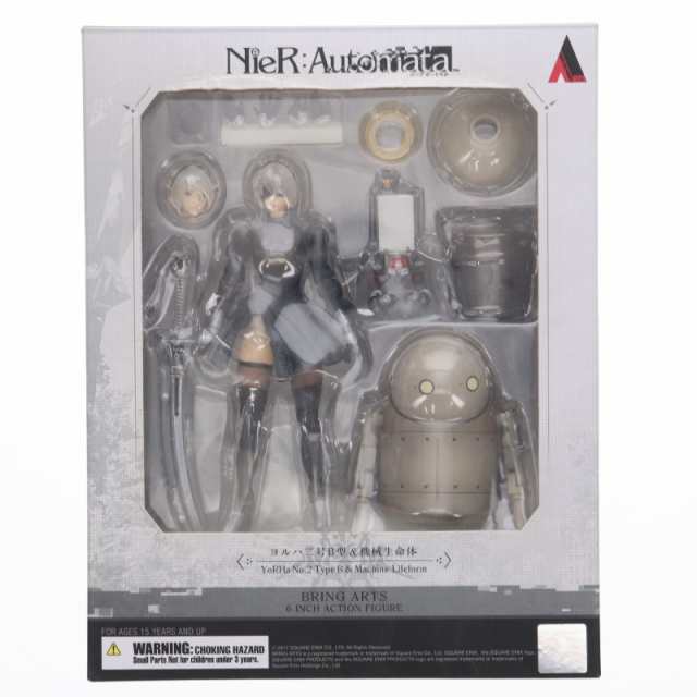 【中古即納】[FIG]BRING ARTS(ブリングアーツ) 2B 機械生命体(2体セット) NieR: Automata(ニーア オートマタ) 完成品 可動フィギュア ス