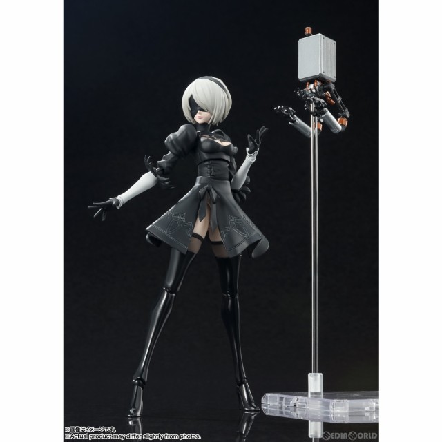 【中古即納】[FIG]S.H.Figuarts(フィギュアーツ) 2B NieR:Automata(ニーア オートマタ) 完成品 可動フィギュア バンダイスピリッツ(20240