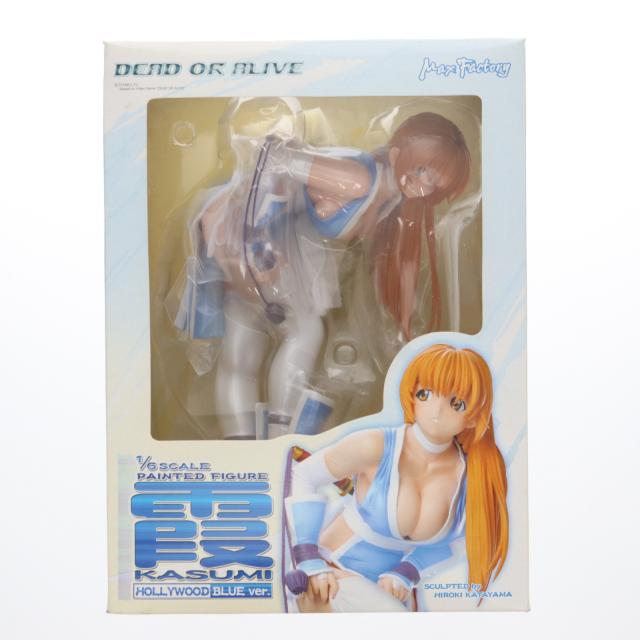 【中古即納】[FIG] 霞(かすみ) ハリウッドブルーVer. DEAD OR ALIVE(デッドオアアライブ) 1/6 完成品 フィギュア テクモオンラインショップ限定 マックスファクトリー(20070721)の通販は 6,920円