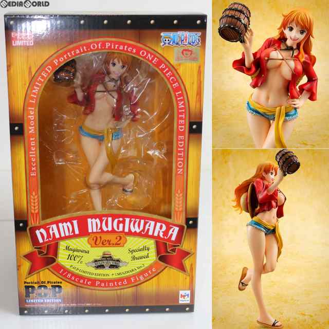 【中古即納】[FIG]オンラインショップ限定 Portrait.Of.Pirates P.O.P LIMITED EDITION ナミ MUGIWARA Ver.2 ONE PIECE(ワンピース) 1/8