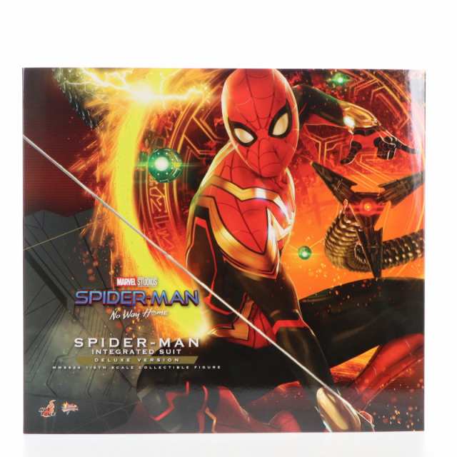 【中古即納】[FIG]ムービー・マスターピース スパイダーマン(インテグレーテッドスーツ版/ボーナスアクセサリー付き) スパイダーマン:ノ