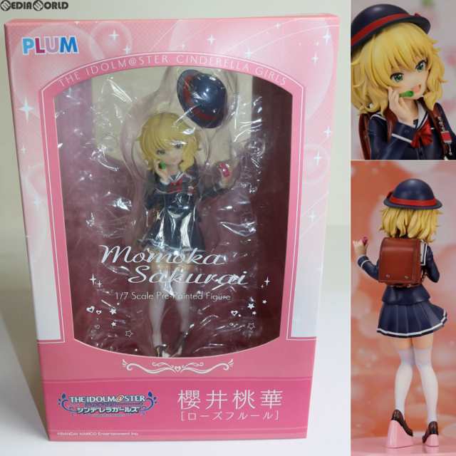 【中古即納】[FIG]櫻井桃華[ローズフルール](さくらいももか) アイドルマスター シンデレラガールズ 1/7 完成品 フィギュア(PF068) PLUM(