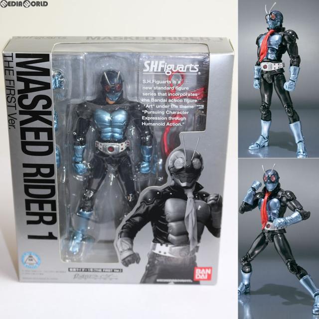 【中古即納】[FIG] S.H.Figuarts(フィギュアーツ) 仮面ライダー1号(THE FIRST) 仮面ライダー THE FIRST 完成品 可動フィギュア バンダイ(20100911)の通販は