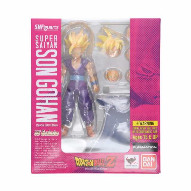 【中古即納】[FIG]S.H.Figuarts(フィギュアーツ) 孫悟飯 スペシャルカラーエディション ドラゴンボールZ 完成品 可動フィギュア 2012年サ