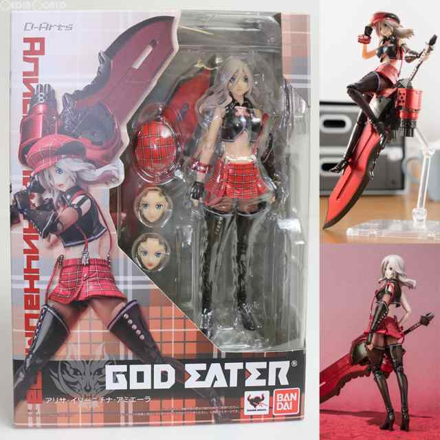 【中古即納】[FIG]D-Arts アリサ・イリーニチナ・アミエーラ GOD EATER(ゴッドイーター) 完成品 可動フィギュア バンダイ(20130330)