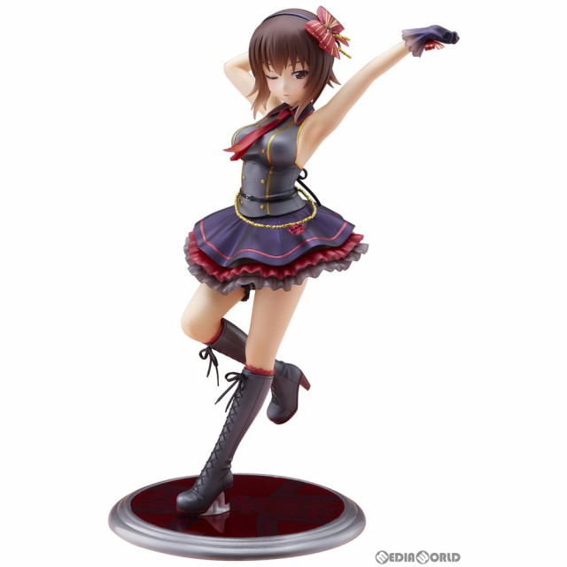 【中古即納】[FIG]ドリームテック 西住まほ【アイドルstyle】(にしずみまほ) ガールズ パンツァー戦車道大作戦! 1/7 完成品 フィギュア(D