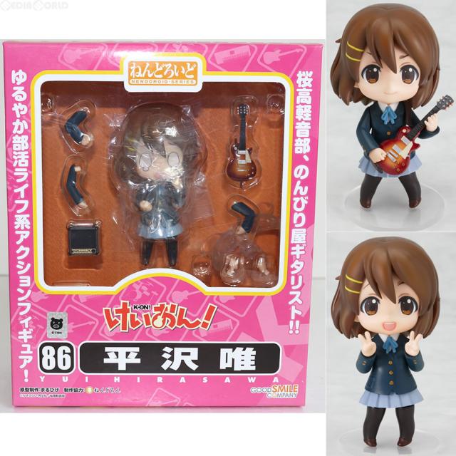 【中古即納】[FIG] ねんどろいど 086 平沢唯(ひらさわゆい) けいおん! 完成品 可動フィギュア グッドスマイルカンパニー(20100924)の通販は 5,545円