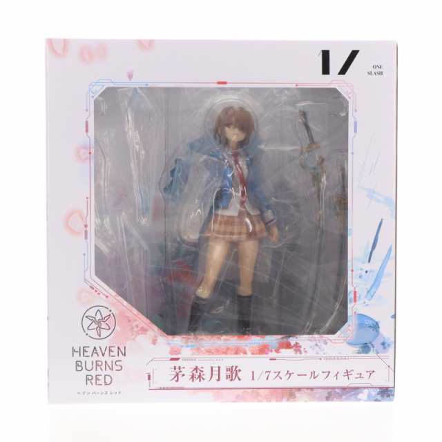 【中古即納】[FIG]クリアファイル付属 茅森月歌(かやもりるか) ヘブンバーンズレッド 1/7 完成品 フィギュア ONLINE PARCO WRIGHT FLYER